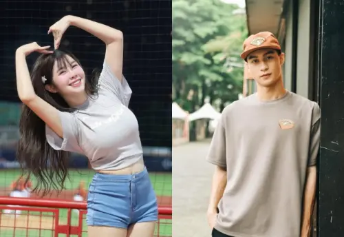 ▲又一對球員與啦啦隊！賴可（左）與林佳緯（右）也在之前被捕捉熱戀中。（圖／賴可IG、林佳緯IG）