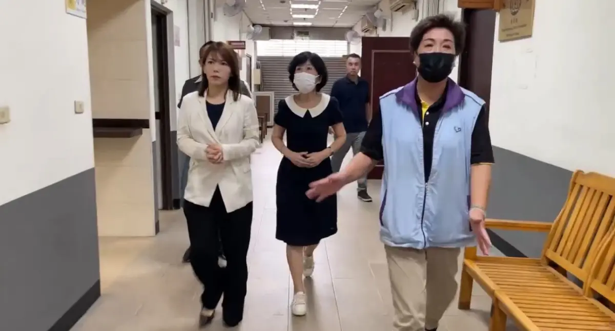 ▲前民眾黨主席柯文哲的妻子陳佩琪今（2）日南下見彭振聲妻子最後一面。（圖／NOWNEWS攝影中心）