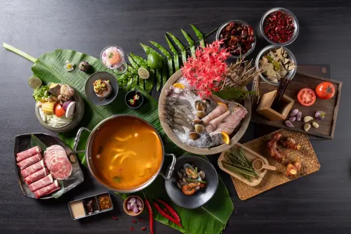 ▲聯手泰菜傳奇主廚許雪莉推出「泰饗時光」盛宴，再抽台北曼谷來回機票。（圖／遠雄悅來大飯店）