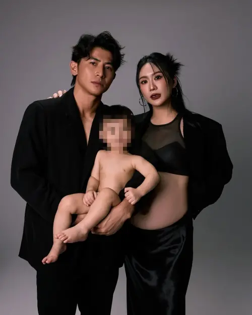 ▲台灣隊長陳傑憲（左）與妻子綺綺（右）在2021年結婚後育有兩子，陳傑憲曾分享與老婆相識過程，一開始竟被老婆哥哥擋下來，還好他之後用社群與老婆聯繫，才促成這段佳話。（圖／陳傑憲IG）