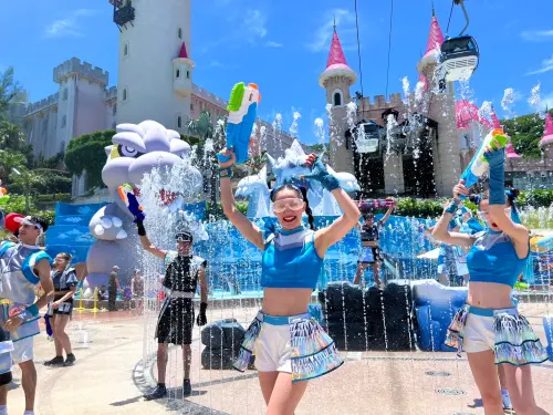 ▲遠雄海洋公園暑假「2025海洋冰風暴5－怪獸聯盟最終戰」玩水了。（圖／遠雄海洋公園提供）