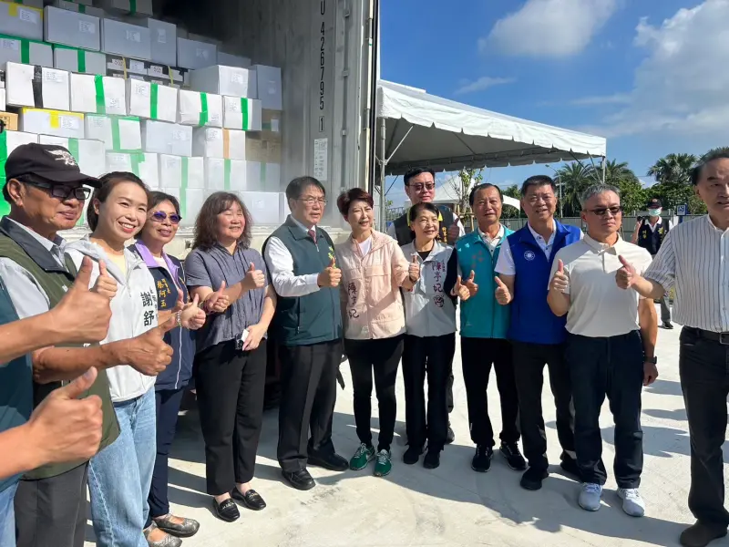 ▲台南鯛魚出發！台灣鯛首度外銷新加坡 陳亭妃：開拓市場是我們共同的責任（圖／陳亭妃提供）