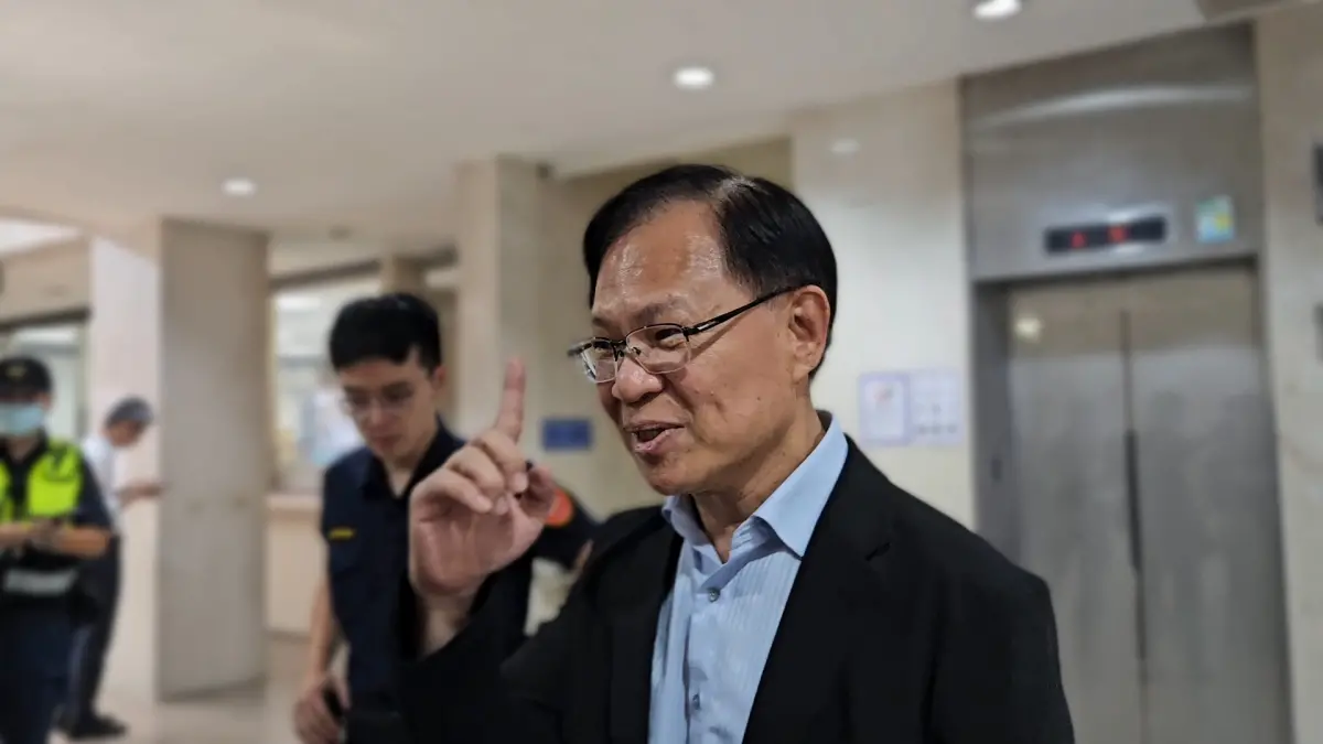 ▲民眾黨團立院黨團副總召張啓楷今（13）日在黨團協商時遭砲轟。（圖／記者劉松霖攝）