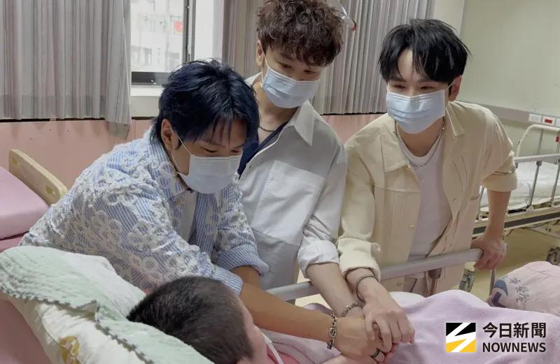 ▲Energy探訪臥床18年植物人粉絲。（圖／創世基金會提供）