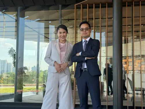 遠雄 房地產行銷副總黃淑真 總經理王耀堂 (圖/記者張家瑋攝) ▲(圖/記者張家瑋攝)