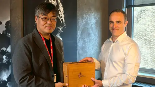 ▲副市長李懷仁拜訪理想國Live Nation英國總部，持續洽談邀約更多藝人選擇高雄演出（圖／高市府文化局提供）