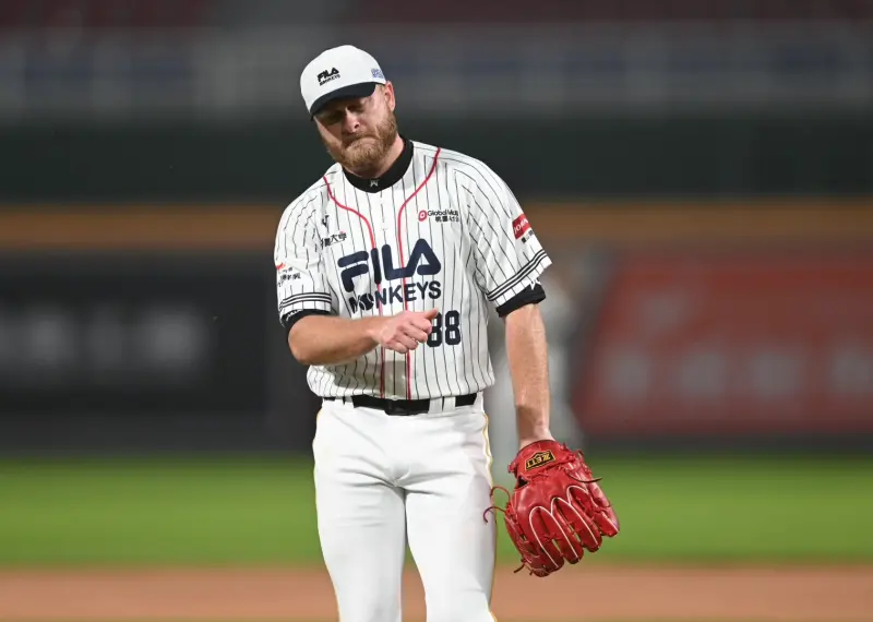 ▲樂天桃猿洋投波賽樂表示，季初的不順，讓他有極大的挫折感。（圖／樂天桃猿提供）