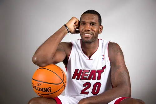 ▲2008年的選秀狀元Greg Oden，曾經短暫在熱火與詹皇聯手。（圖／美聯社／達志影像）