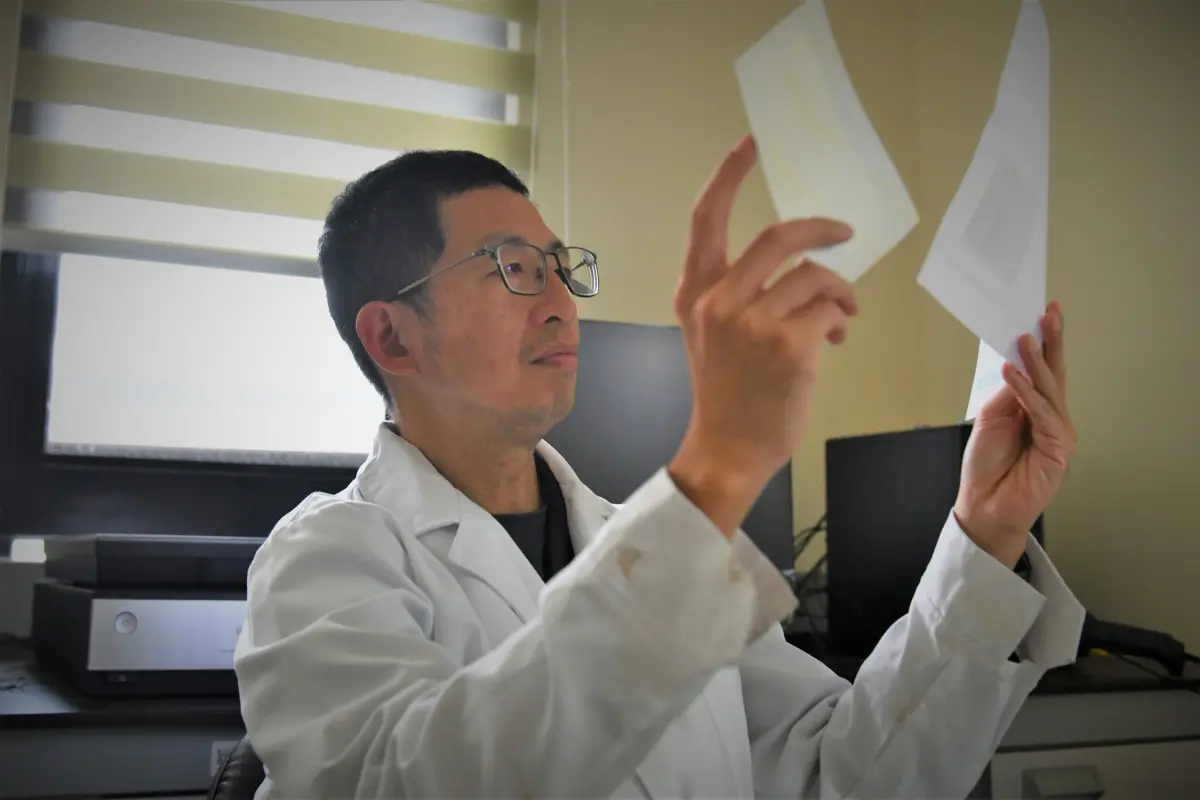 ▲中市警察局刑事鑑識中心警務員林昱至，榮獲內政部警政署刑事警察局頒發「全國刑事鑑識楷模」(圖／警方提供2025.7.3)