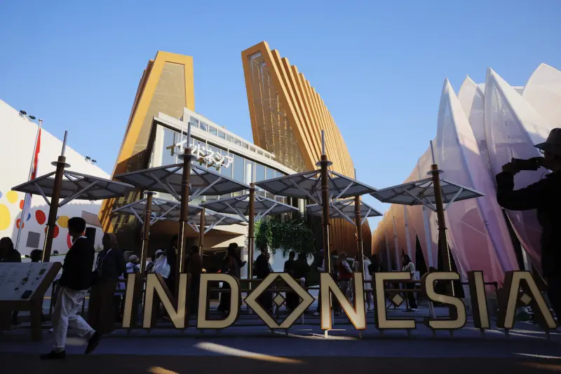 ▲印尼宣布下修今年經濟成長預測。（圖／美聯社／達志影像）