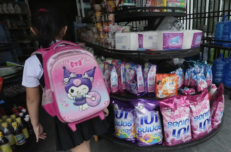 ▲泰國因少子化，學生人數下滑與教育資源分配不均等問題已浮上檯面。（圖／美聯社／達志影像）