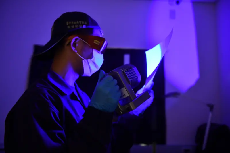 ▲去年林昱至光就成功協助破獲了上百件詐欺案，移送百名嫌犯，被害民眾受騙金額破億元（圖/記者鄧力軍翻攝）