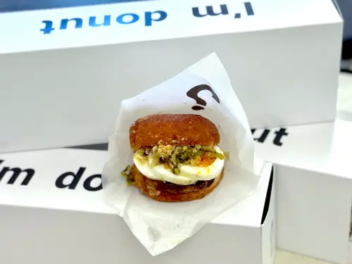 ▲台灣首店限定「超台灣」128元。（圖／記者蕭涵云攝）