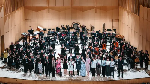 ▲高市國在米凱利室內音樂廳舉行首場「台灣室內樂瑰寶」絲竹音樂會，全場演出一氣呵成。（圖／高市府文化局提供）