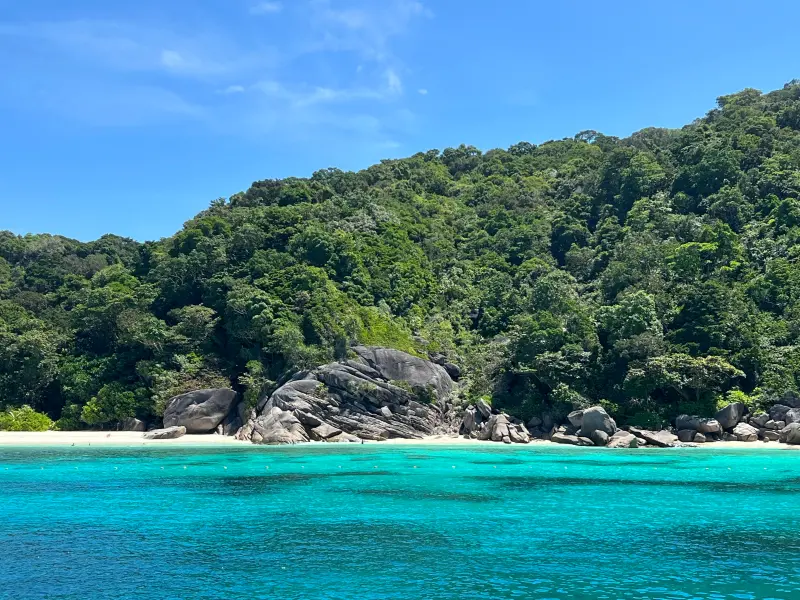 ▲安達曼海的西密蘭群島。(圖/美聯社/達志影像)