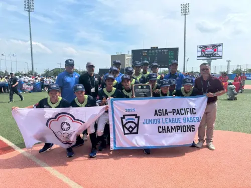 中山國中獲得次青少棒亞太暨中東區冠軍。 ▲中山國中獲得次青少棒亞太暨中東區冠軍。(圖/TLLB台灣世界少棒聯盟)