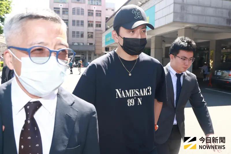 ▲王大陸說他只是想幫女友拿回投資損失，並未叫游翔閔違法蒐集個資。（圖／記者葉政勳攝 ）