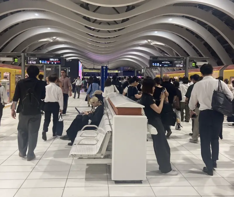 ▲日本當地居民陳小姐發現，最近像是銀座線、澀谷站等還是會出現觀光客，但講中文的旅客有明顯減少的感覺。（圖／民眾陳小姐提供）