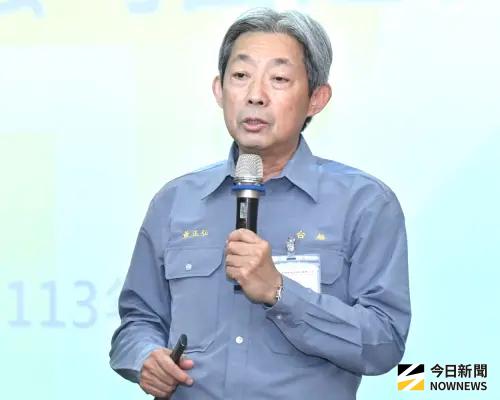 ▲台灣國際造船公司董事長黃正弘說明海鯤軍艦第3次浮航海試的情形。(資料照/記者黃守作攝) ▲台灣國際造船公司董事長黃正弘說明海鯤軍艦第3次浮航海試的情形。(資料照/記者黃守作攝)