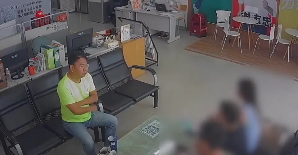 ▲ 台中一家五口命案，台中市議員謝志忠曾接獲王家求助，他指出大女兒同學的美容院涉有重嫌。（圖／翻攝畫面）