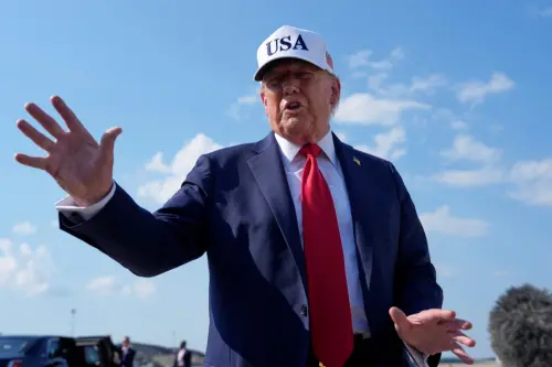 ▲美國總統川普聲稱，週五就會開始陸續寄信，通知各國關稅稅率。（圖／美聯社／達志影像）