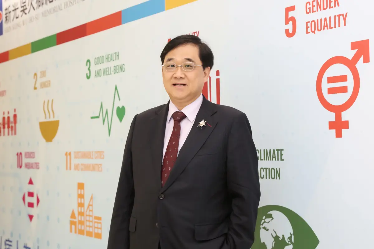 ▲新光醫院副院長洪子仁續任台灣醫務管理學會理事長。（圖／台灣醫務管理學會提供）