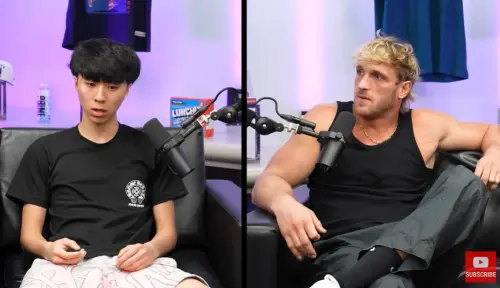 ▲最強高中生Ray登上 Logan Paul 主持的節目。（圖／IMPAULSIVE YouTube）