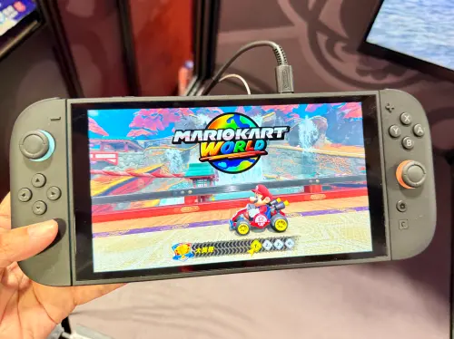 任天堂,Switch 2。(圖/記者周淑萍攝) ▲任天堂,Switch 2。(圖/記者周淑萍攝)