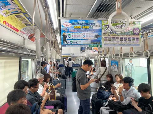 ▲日本面對7月5日大地震預言，其實並無明顯影響，一切如日常。（圖／「風塵萬里 旅人手札」提供）