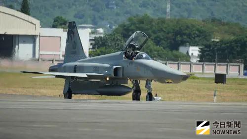 捍衛領空半世紀RF-5E戰機光榮除役。(圖/記者呂炯昌攝) ▲捍衛領空半世紀RF-5E戰機光榮除役。(圖/記者呂炯昌攝)