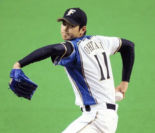 ▲2012年，大谷以選秀第一指名加入北海道日本火腿鬥士，並在2013年以投打俱佳的「兩刀流」身分出現在日本職棒。（圖／美聯社／達志影像）