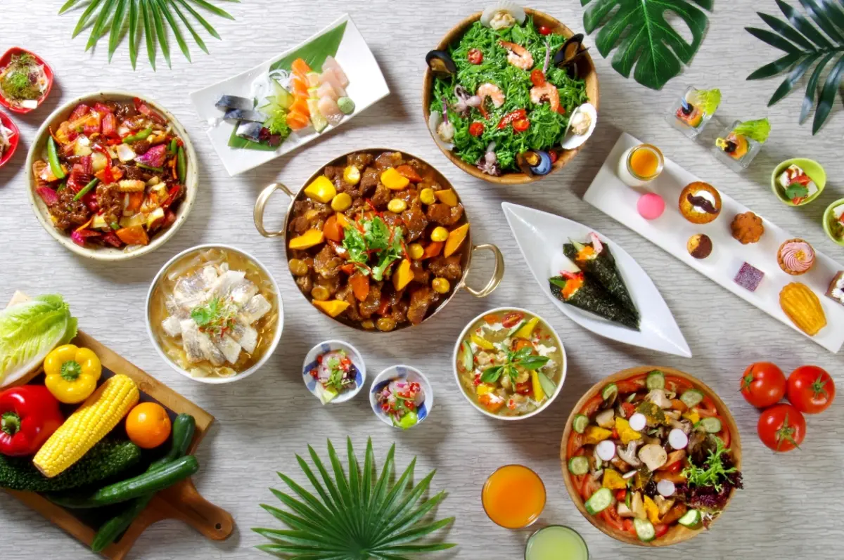 ▲拿考卷到台北花園大酒店的Buffet「饗聚廚房」，最高能折抵200元。兒童只要250元，就能享有飯店吃到飽。（圖／台北花園飯店提供）