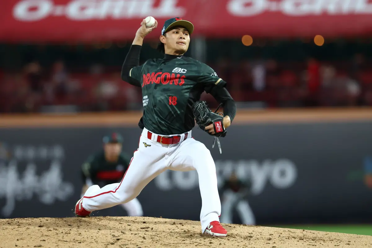 ▲「龍之子」徐若熙本季首度交手統一獅，繳出6局失1分好投，拿下本季第2勝。（圖／味全龍提供）