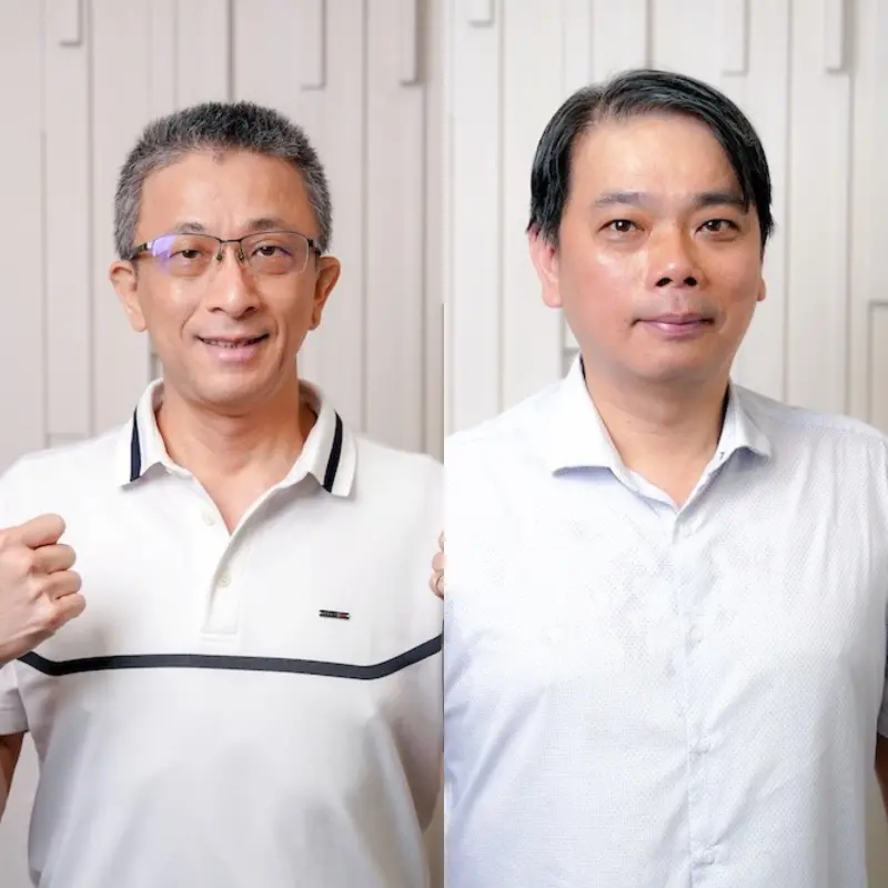 ▲（左）胡文琦指財部課稅不智，籲啤酒業靠創新突圍、勿靠關稅護短；（右）胡文琦指財部課稅不智，籲啤酒業靠創新突圍、勿靠關稅護短。（圖／業者提供）