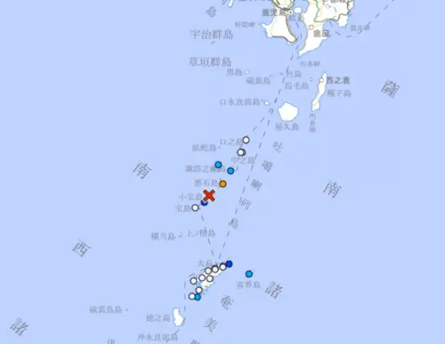 鹿兒島海域今晨又傳5.3地震！十島村惡石島第2批疏散居民6日啟程
