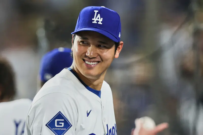 ▲大谷翔平今日先發主投3局狂飆4K無失分，期間完全主導配球，暗號都是透過PitchCom自己發布，成功率領道奇2：1險勝止敗。（圖／美聯社／達志影像）