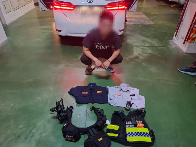 新北火警現場驚現「假警察」！19歲男為「圓夢」買裝備指揮交通