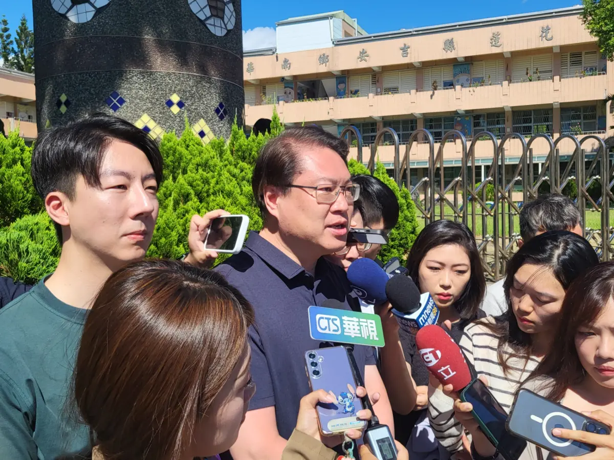 ▲林右昌怒批傅崐萁是現代吳三桂。（圖／記者陳佩君攝，2025.07.05）