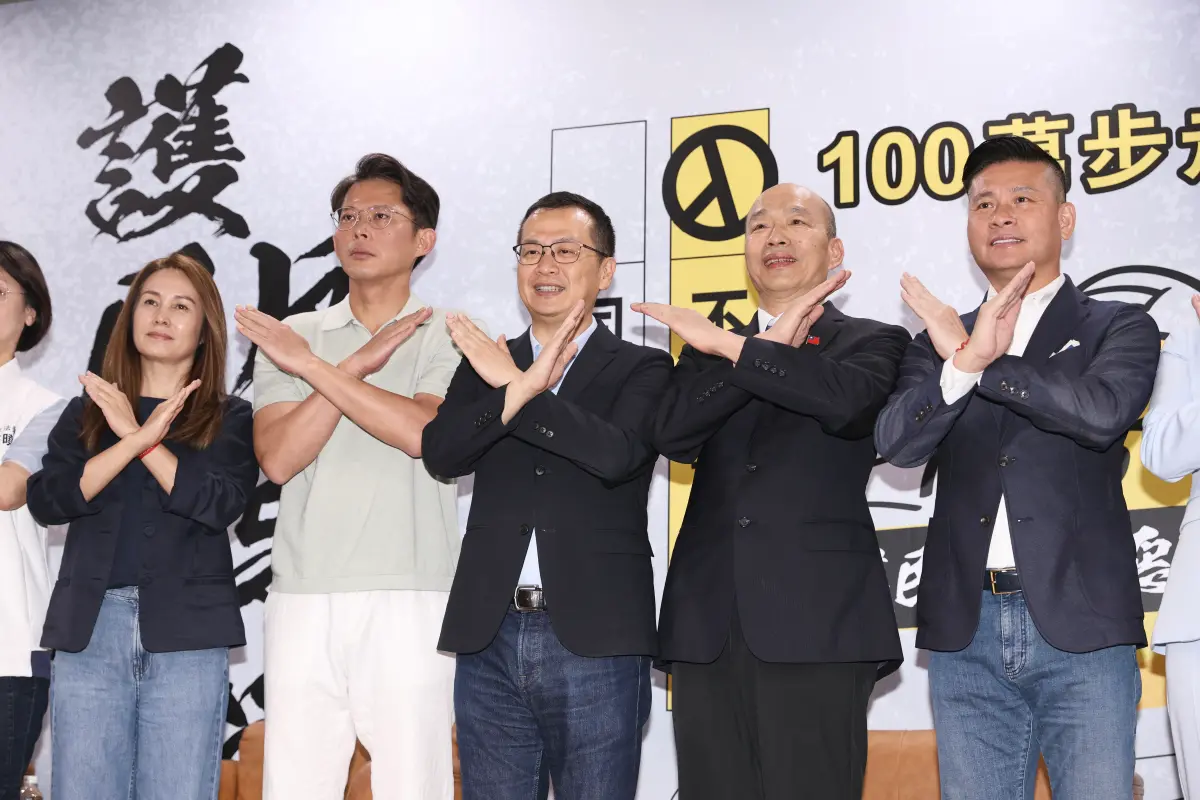 ▲國民黨立委羅智強今（5）日新書發表，藍白大咖出席力挺。（圖／吳翊緁攝影）