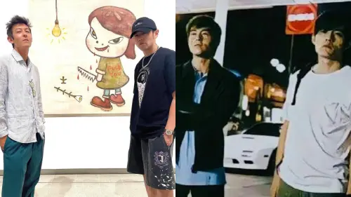 ▲周杰倫、陳冠希合體！勾20年前回憶殺　粉絲敲碗《頭文字D》續集（圖／周杰倫IG）