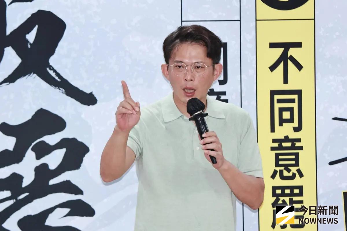 ▲有媒體報導，民眾黨主席黃國昌可能轉戰台北市長，黃國昌說，完全沒有事實根據。（圖／記者吳翊緁攝，2025.07.05）
