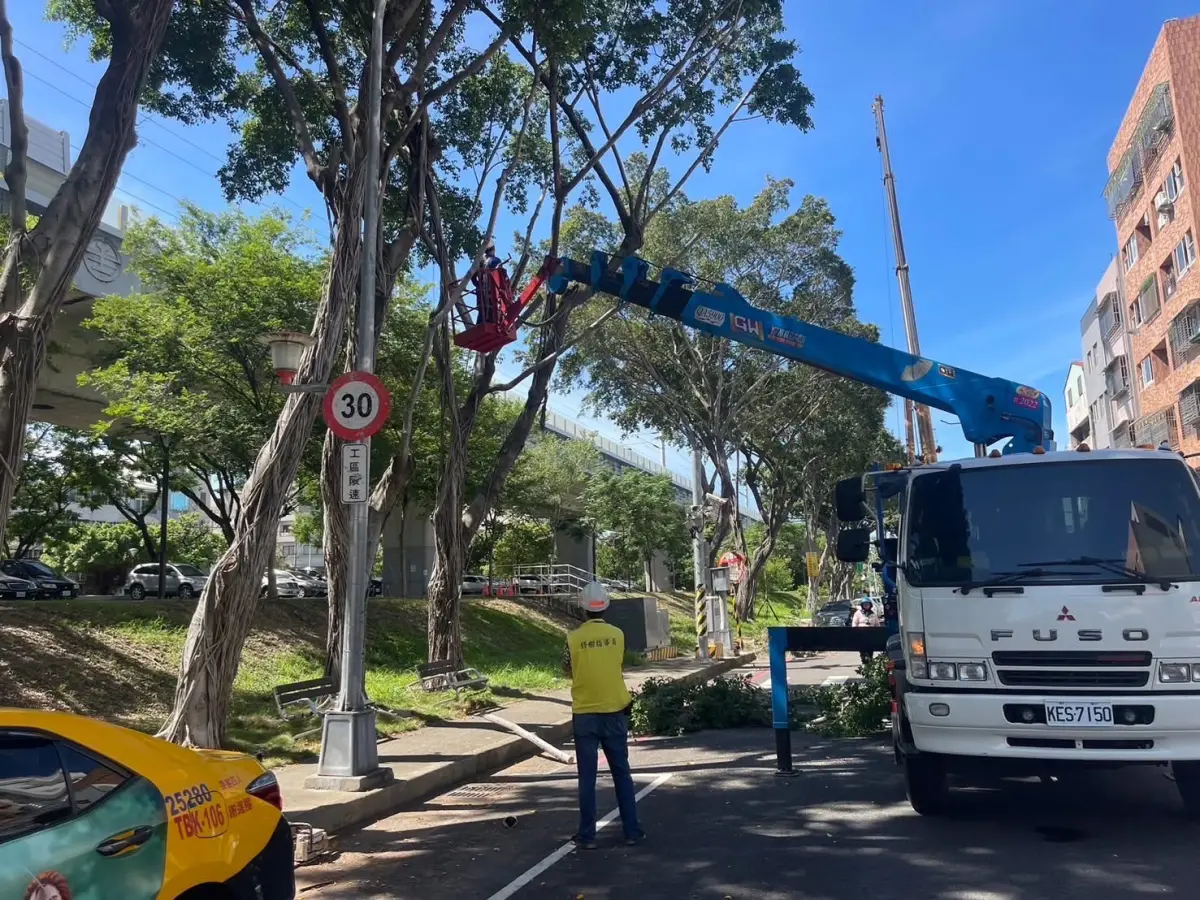 ▲颱風丹娜絲恐襲台，中市府全面啟動防颱整備，籲市民提高警覺(圖／市政府提供2025.7.5)