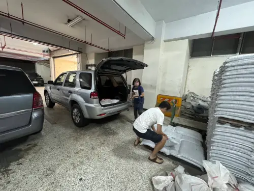 ▲市府備妥沙包2萬包，民眾可至公所領取(圖／市政府提供2025.7.5)