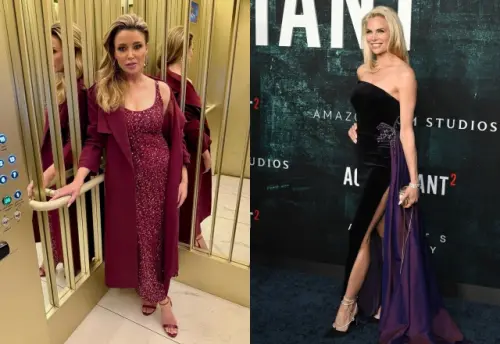 ▲朱利安麥可馬洪今證實在56歲癌逝，曾有過3段婚姻的他，老婆都幾乎都是辣妹，其中，第一任丹妮·米洛（左）與第二任布魯克·伯恩斯（右）都是因戲結緣。（圖／丹妮·米洛IG、布魯克·伯恩斯IG）