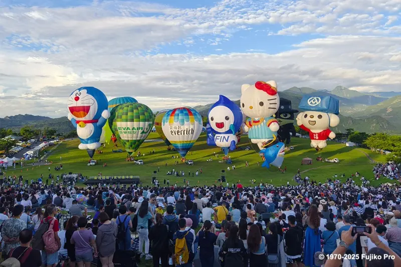 ▲薇帕颱風影響，全台多個活動取消、景點關閉，像是「2025臺灣國際熱氣球嘉年華」就從今（19）日下午至明日整天，活動取消。（圖／取自台灣國際熱氣球嘉年華臉書）