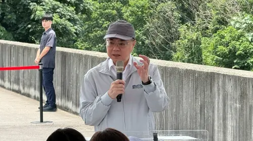 ▲卓榮泰今天到雲林、彰化視察水利工程，叮嚀做好防災準備。（圖／立委劉建國提供，2025.07.05）