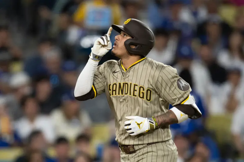 ▲效力MLB美國職業棒球大聯盟（Major League Baseball）聖地牙哥教士的金手套三壘手Manny Machado於今（6）日迎來33歲生日！（圖／美聯社／達志影像）