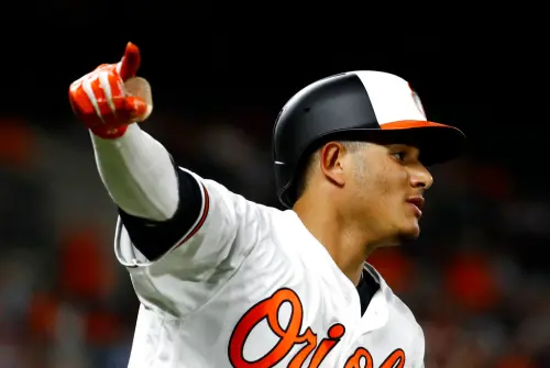金鶯時期的Manny Machado。(圖/美聯社/達志影像) ▲金鶯時期的Manny Machado。(圖/美聯社/達志影像)