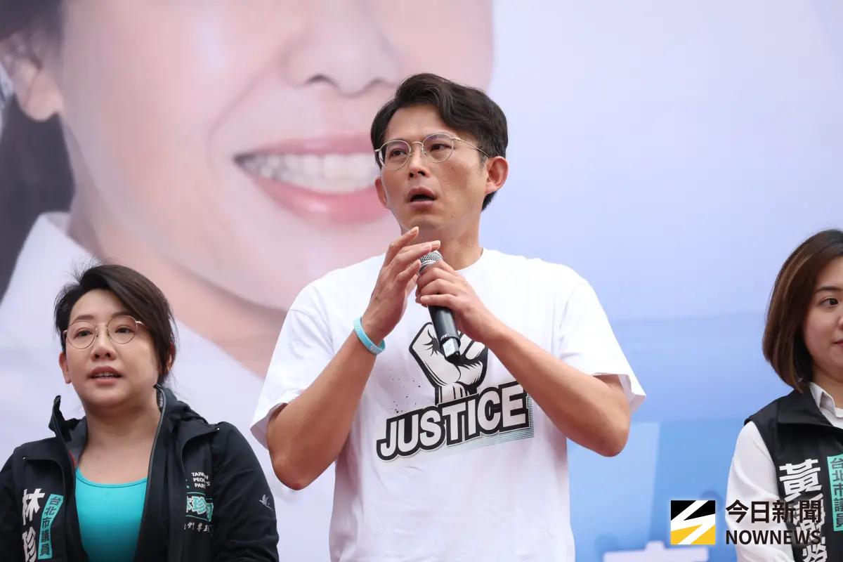 ▲有媒體報導指出黃國昌從考慮參選新竹、新北，到現在不排除參選台北，鍾小平稱現在連黃國昌姓什麼都搞不清楚。（圖／記者陳明安攝）