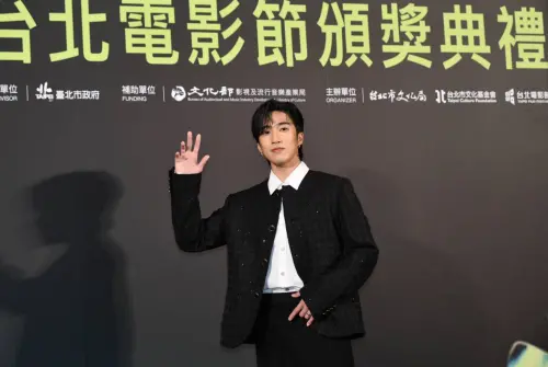 ▲婁峻碩不願模糊焦點，避談「五堅情」成員變動等相關問題。（圖／記者林柏年攝）